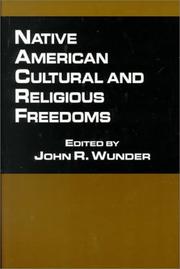 Cover of: Native American Cultural and religious freedoms