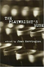 Cover of: The playwright's muse: edited by Joan Herrington.