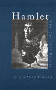 Cover of: Hamlet: new critical essays