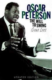 Cover of: Oscar Peterson: the will to swing