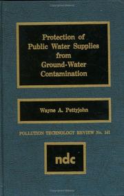 Cover of: Protection of public water supplies from ground-water contamination