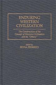 Cover of: Enduring Western Civilization