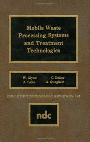 Cover of: Mobile waste processing systems and treatment technologies