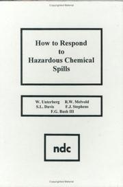 Cover of: How to respond to hazardous chemical spills
