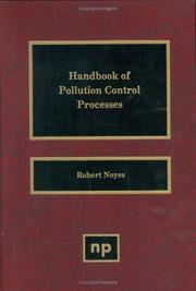 Cover of: Handbook of pollution control processes
