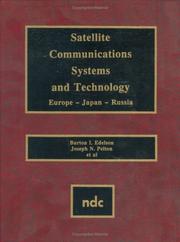 Cover of: Satellite communications systems and technology--Europe, Japan, Russia