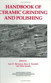 Cover of: Handbook of Ceramics Grinding and Polishing | 