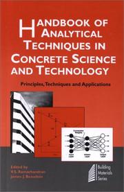 Cover of: Handbook of Analytic Techniques in Concrete Science and Technology (Building Materials Series)
