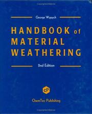 Handbook of Material Weathering by George Wypych