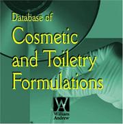 Cover of: Cosmetics and Toiletries Formulations Database by Ernest W. Flick