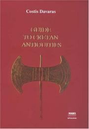 Cover of: Guide to Cretan Antiquities