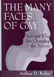 Cover of: many faces of gay | Arthur David Kahn