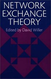 Cover of: Network Exchange Theory