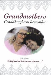 Cover of: Grandmothers: Granddaughters Remember (Writing American Women)