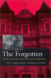 The Forgotten by Christopher Lawrence Zugger