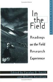 Cover of: In the Field: Readings on the Field Research Experience, Second Edition