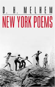 Cover of: New York poems by D. H. Melhem