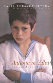 Cover of: Autumn in Yalta by David Shrayer-Petrov  (David Shraer-Petrov)