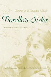 Cover of: Fiorello's Sister by Gemma La Guardia Gluck