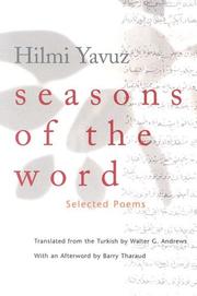 Cover of: Seasons of the Word: Selected Poems (Middle East Literature in Translation)