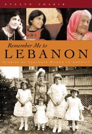 Cover of: Remember Me to Lebanon by Evelyn Shakir
