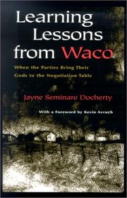 Learning Lessons from Waco by Jayne Seminare Docherty