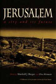 Cover of: Jerusalem by 