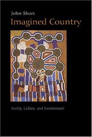 Cover of: Imagined country: environment, culture, and society