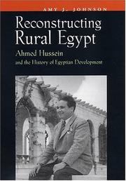 Cover of: Reconstructing Rural Egypt by Amy J. Johnson