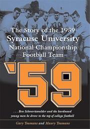 Cover of: The Story of the 1959 Syracuse University National Championship Football Team
