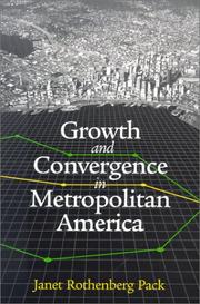 Cover of: Growth and Convergence in Metropolitan America (Brookings Metro Series)