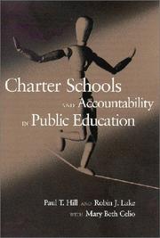 Cover of: Charter Schools and Accountability in Public Education