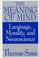 Cover of: The meaning of mind