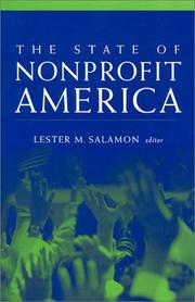 Cover of: The State of Nonprofit America by Lester M. Salamon