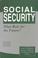 Cover of: Social Security