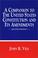 Cover of: A companion to the United States Constitution and its amendments
