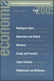 Cover of: Economia by Andres Velasco