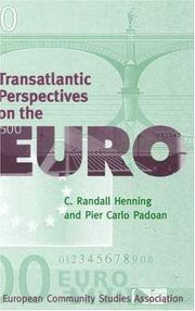 Cover of: Transatlantic perspectives on the euro