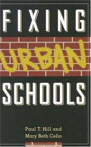 Cover of: Fixing urban schools