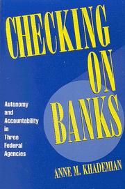 Checking on banks by Anne M. Khademian