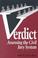 Cover of: Verdict