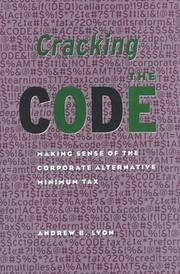 Cover of: Cracking the code by Andrew B. Lyon