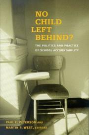 No child left behind? by Peterson, Paul E.