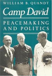 Cover of: Camp David by William B. Quandt