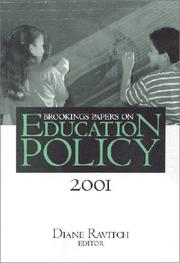 Brookings Papers on Education Policy by Diane Ravitch