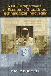 Cover of: New Perspectives on Economic Growth and Technological Innovation by F. M. Scherer