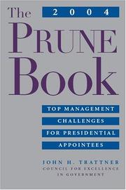 Cover of: The 2004 Prune Book by John H. Trattner, Patricia McGinnis, John H. Trattner, Patricia McGinnis