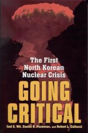 Cover of: Going Critical by Joel S. Wit, Daniel Poneman, Robert L. Gallucci