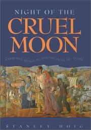 Cover of: Night of the cruel moon: Cherokee removal and the Trail of Tears