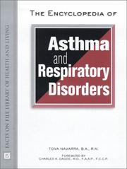 Cover of: The Encyclopedia of Asthma and Respiratory Disorders (Facts on File Library of Health and Living)